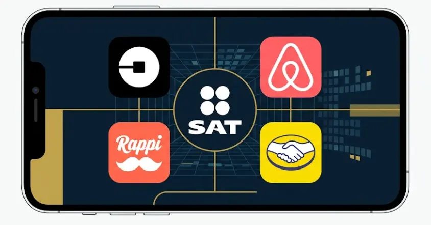 Régimen de plataformas tecnológicas SAT 2026: Uber, Airbnb, Rappi y más