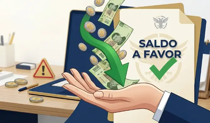 Saldo a favor SAT cómo saber si tienes y cómo cobrarlo México 2026